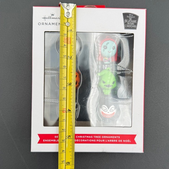 Hallmark Disney The Nightmare Before Christmas Mini Ornaments Set of 6 New - Picture 8 of 10